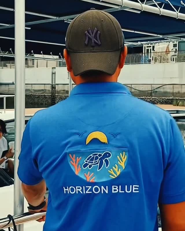 Horizon Blue crew at Al Mouj Marina - reel from @horizonblue.om